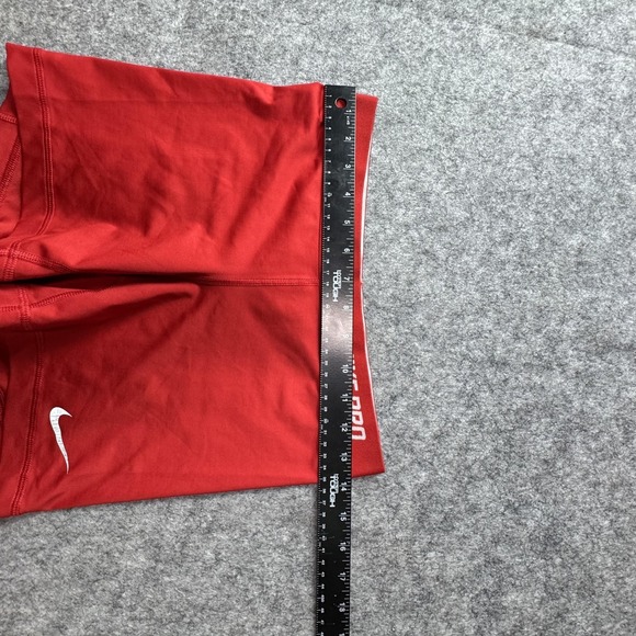 Nike Pro Leggings Shorts Set Mens Medium Black Red Compression Dri-FIT Layer - Picture 12 of 12